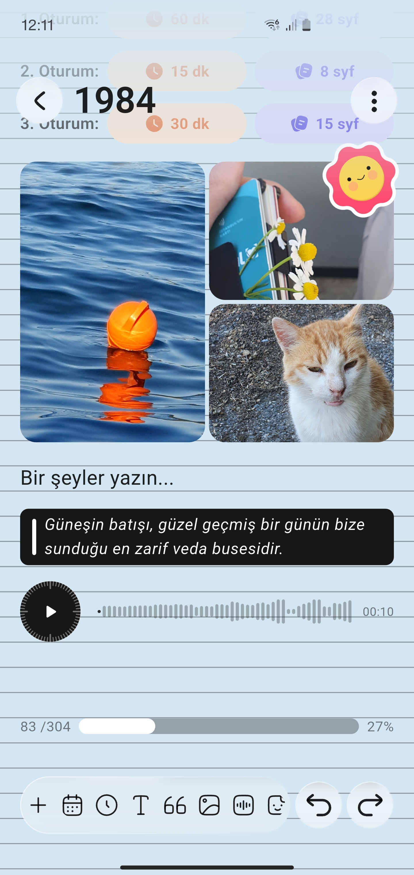 Hikayenize geri dönün